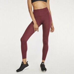 Beyond Yoga Burgundy Leggings Sz M